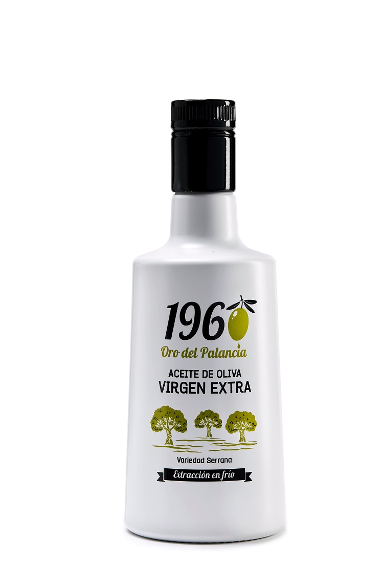 Extra Virgin Olive Oil 1960 Oro del Palancia 500ml - Painted Glass Bottle