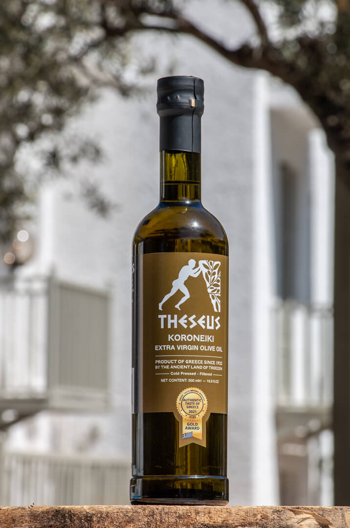Organic Extra Virgin Olive Oil , ΚΟΡΟΝΕΙΚΙ Variety 500ml glass bottle