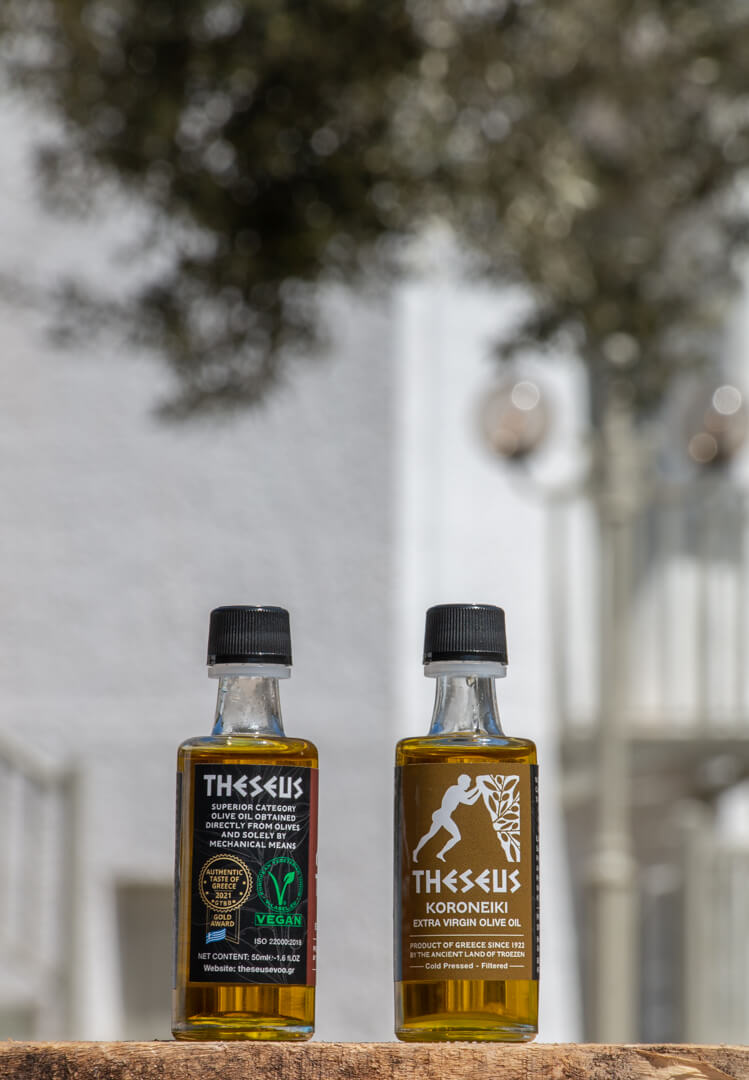 Organic Extra Virgin Olive Oil , KORONEIKI Variety 50ml glass bottle