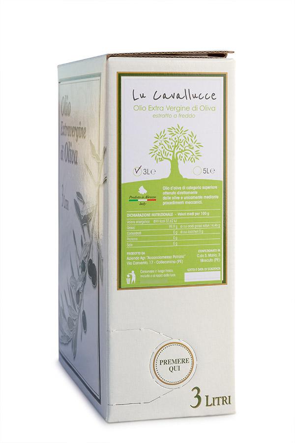 EVOO “Lu Cavallucce” 3 Lt - bag in box