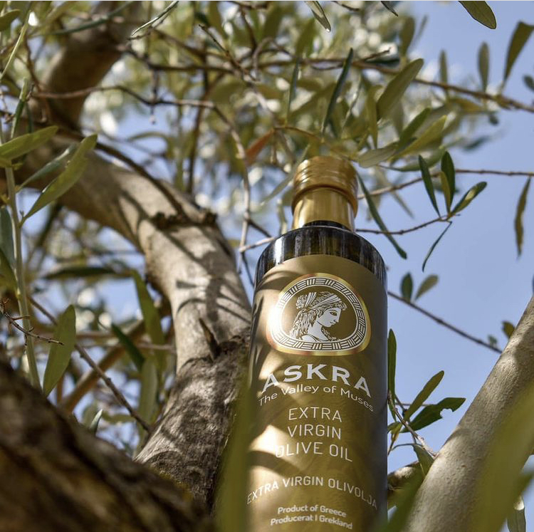 Askra The Valley of Muses Ultra Premium Extra Virgin Olive Oil 500ml Monovarietal Megaritiki