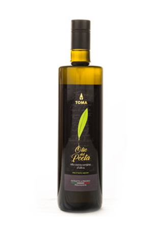 OLIO DEL POETA - EVOO MONOCULTIVAR PERANZANA 6 Bottles of 750 ML