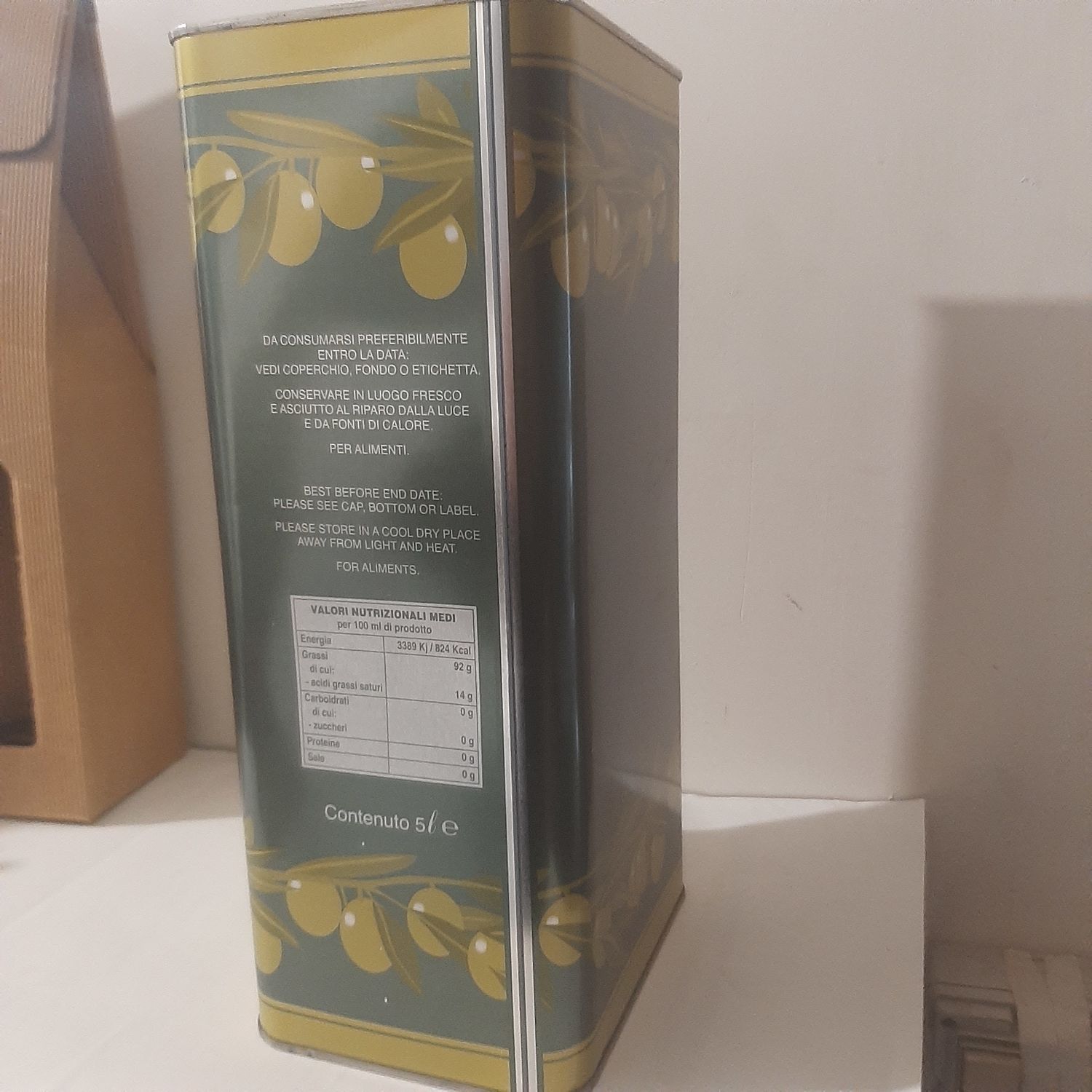 Extra virgin olive oil PGI/IGP - 5 L