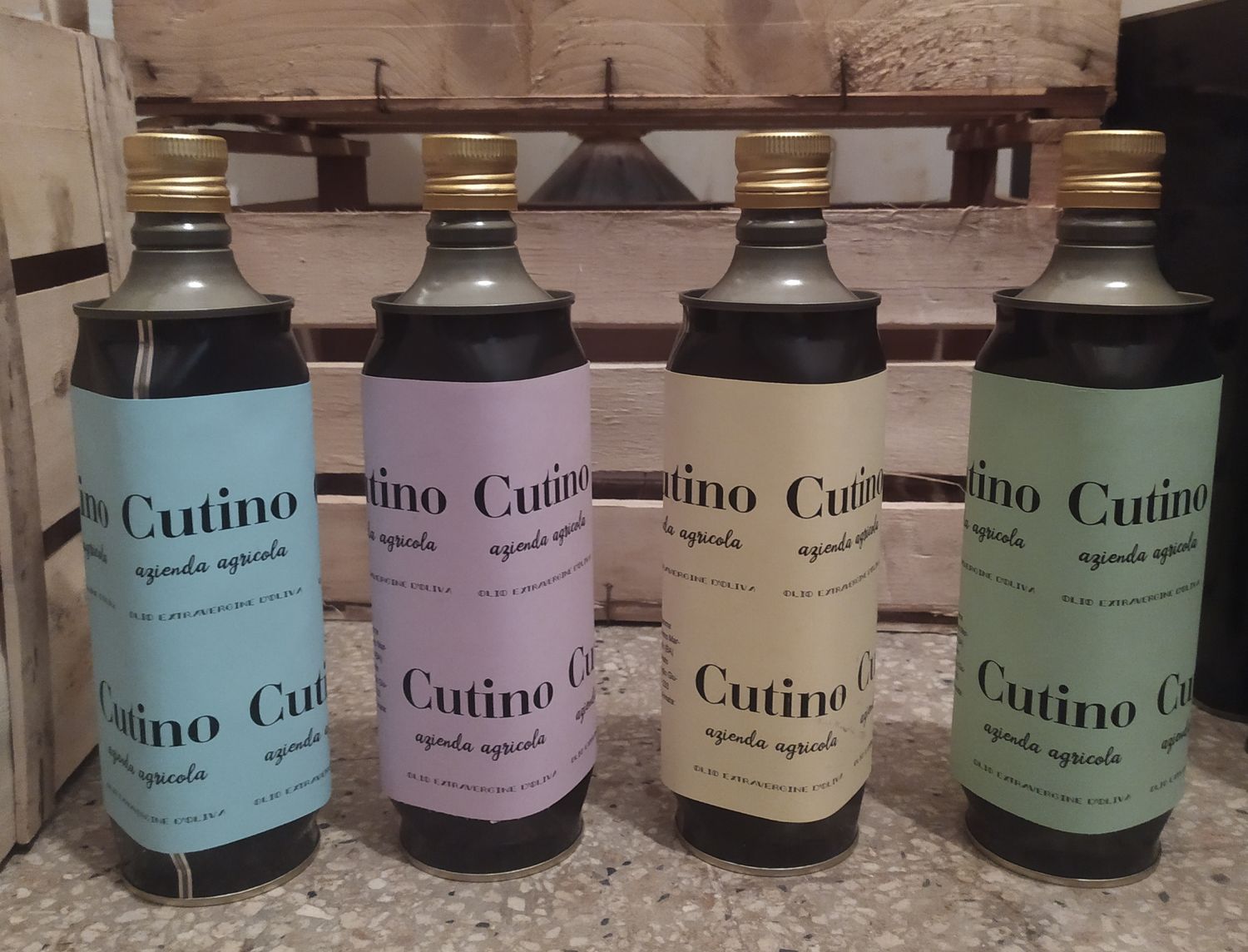 EXTRA VIRGIN OLIVE OIL organic 2022 in 750ml aluminium bottles