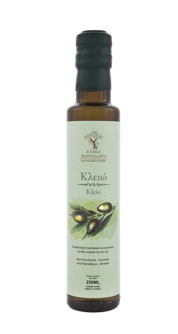 Extra Virgin Olive Oil, variety "KLEIO", variety "Koutsourelia-Patrini", 250ml - Normal Harvest