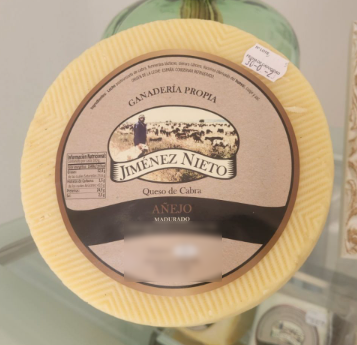 "Añejo" Cheese JIMENEZ NIETO 2,900 Kg.