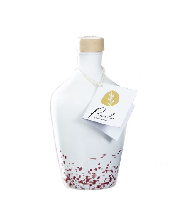Extra Virgin Olive Oil 250Ml - in White / Red Orcio Vase