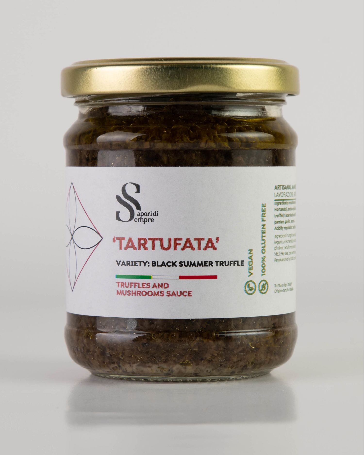 Tartufata - Truffle Sauce with Italian Black summer truffle 180g