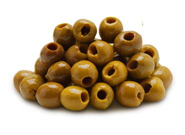 Pitted olives in brine Nocellara variety - water and salt method - 250 g net weight