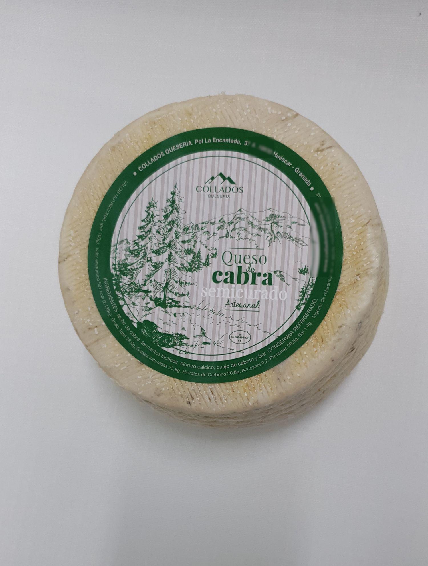 Semi-mature Cheese COLLADOS QUESERIA 1KG