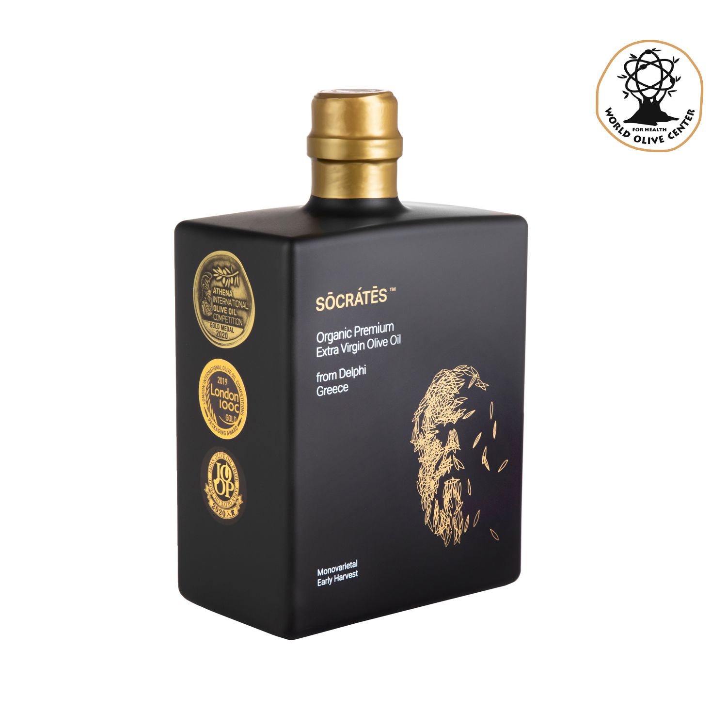 Premium Organic Extra Virgin Olive Oil of High Quality - 500 ml