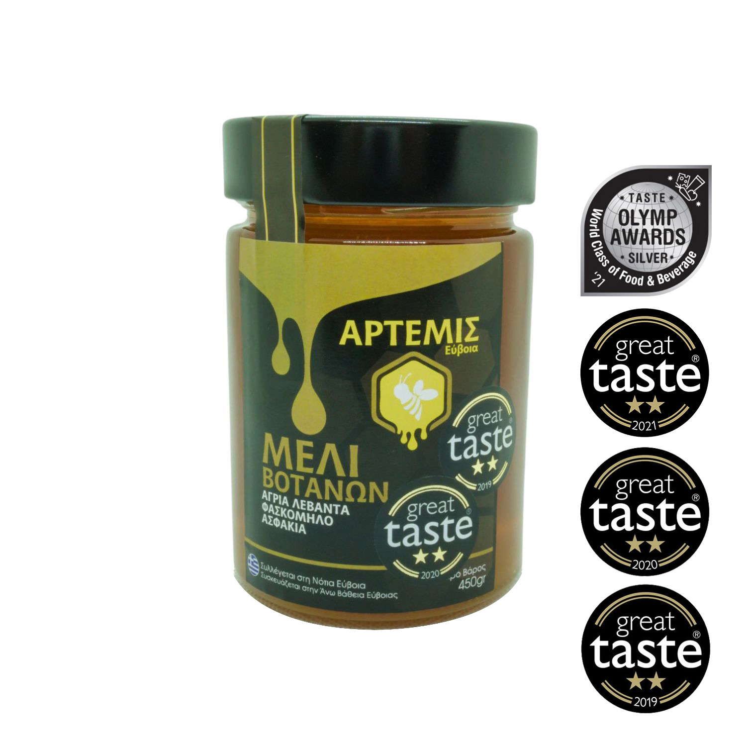 Organic honey herbs - 500g
