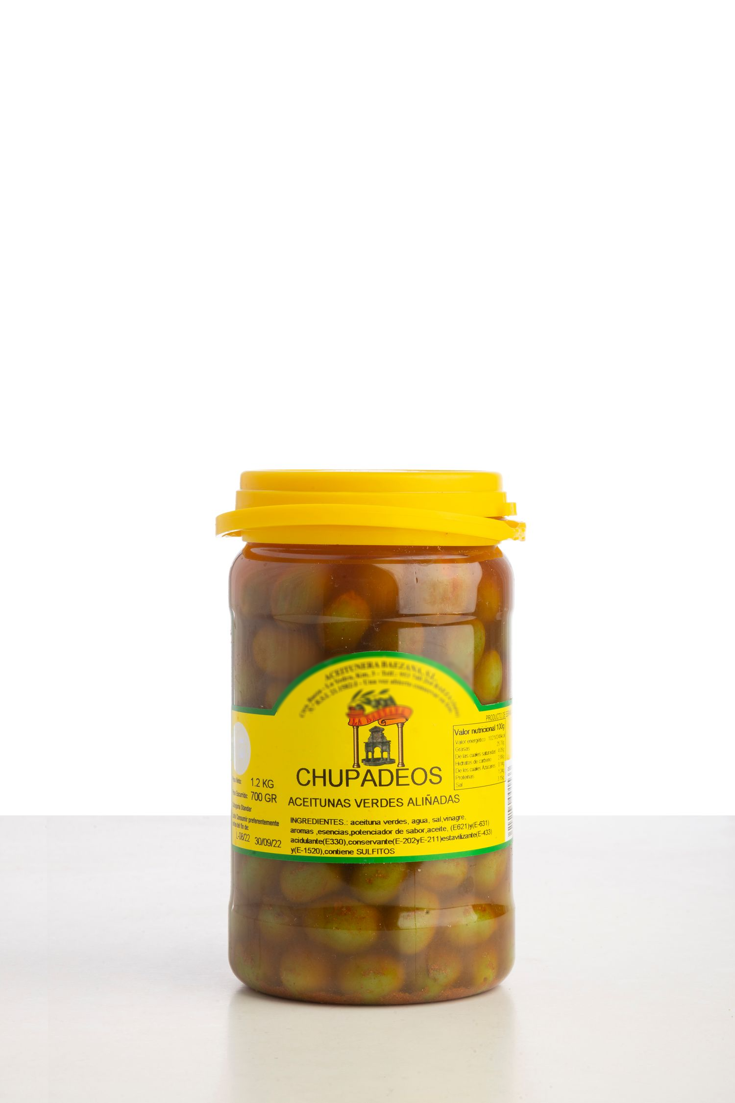 Chupadedos Table Olives