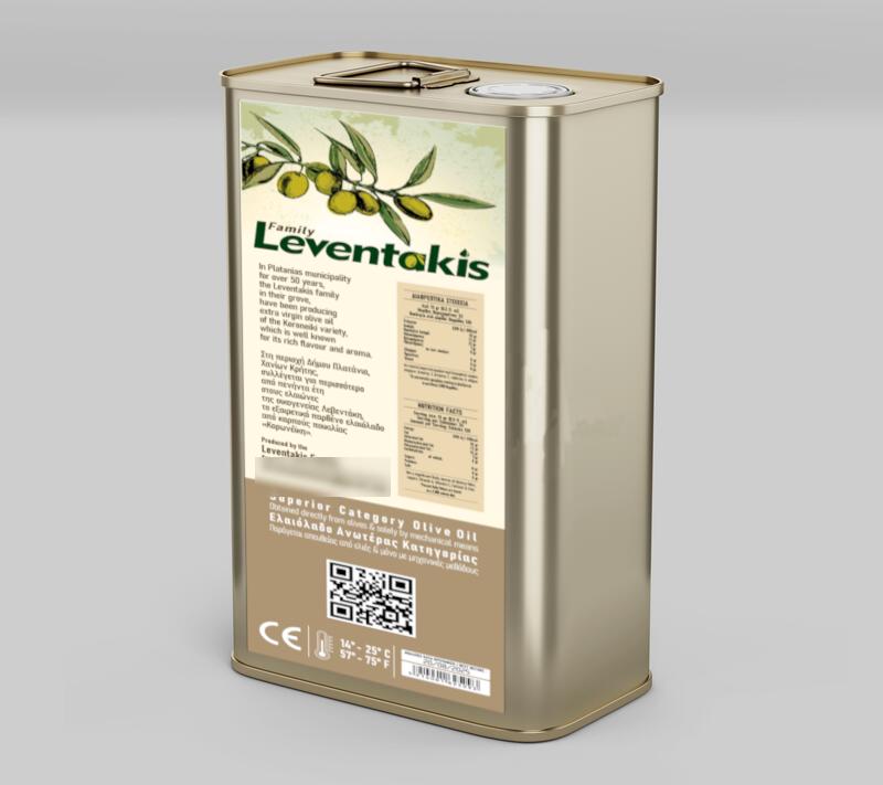 Extra Virgin Οlive Οil 5 liters - Tin