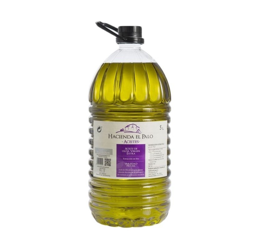 Hacienda El Palo EVOO Picual. 5 liter PET.