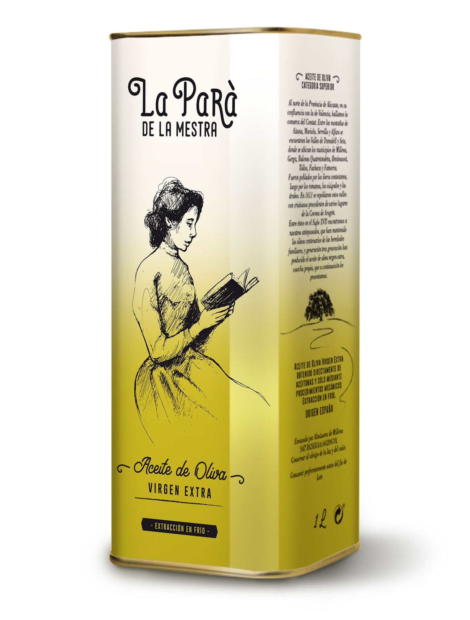 Extra Virgin Olive Oil 500ml Glass Bottle Spain