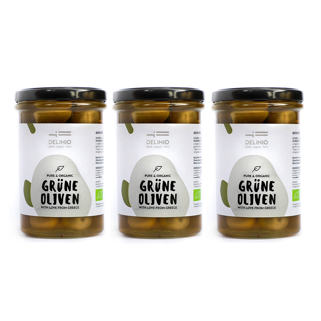 Kalamata and Green Amfissis olives (6+6 jars of 314g)