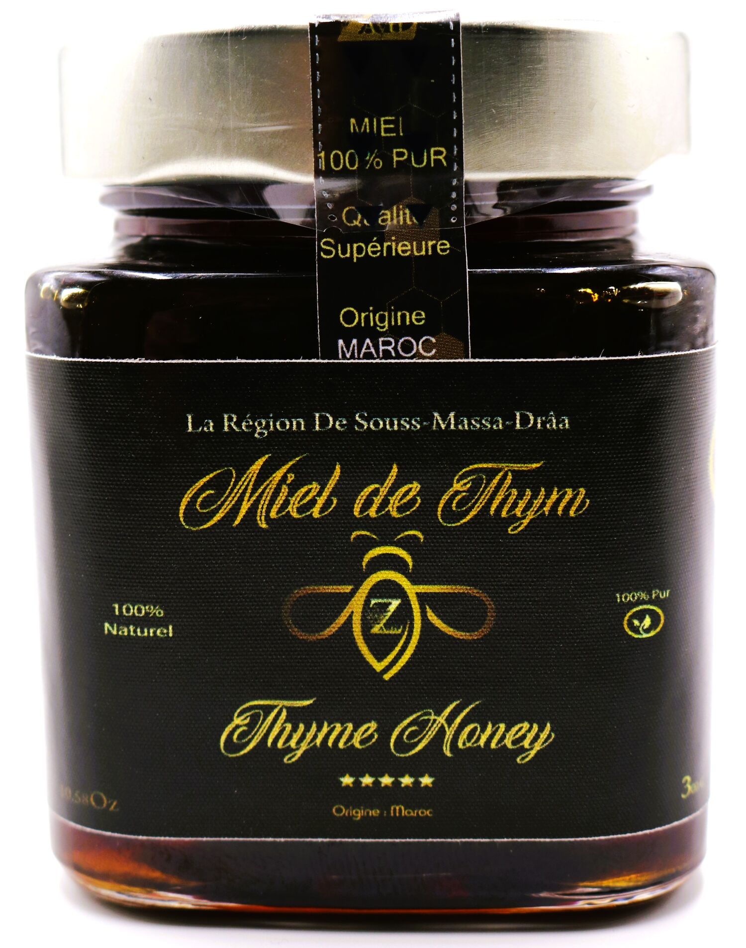 Raw Thyme Honey from Morocco - 300g 100% Pure