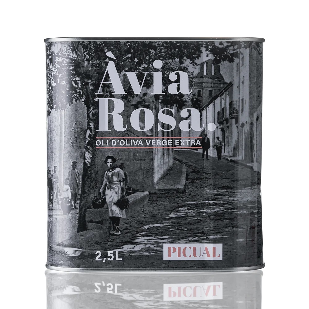 Àvia rosa picual - EVOO 2,5l tin