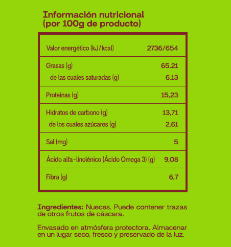 Shelled Walnut Chandler Premium Extra 10kg box (2 bags x 5kg nitrogen)