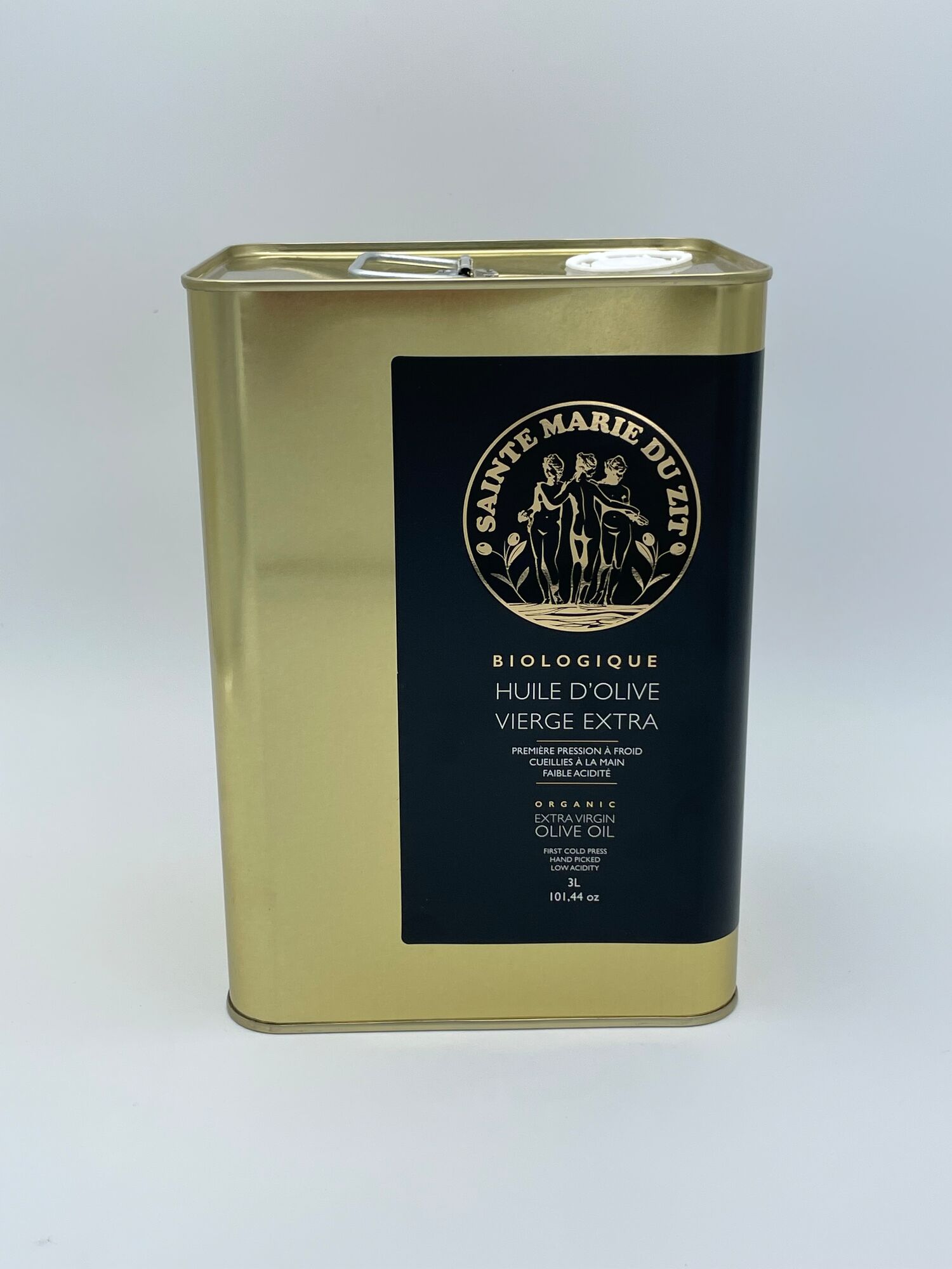 Organic Extra Virgin Olive Oil - 3L can