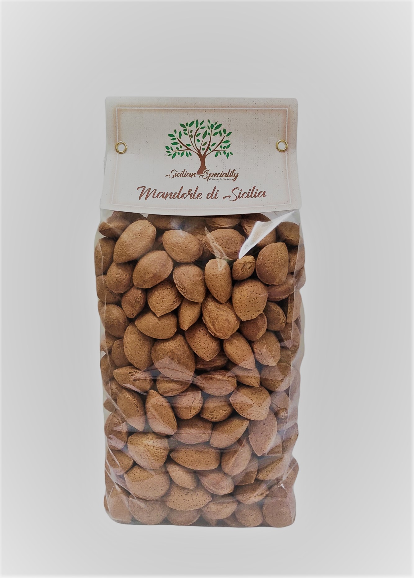 Sicilian Almonds in Shell 1kg in a premium bag