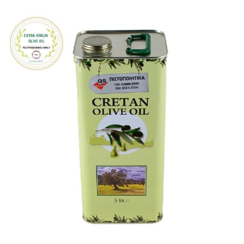 Extra Virgin Οlive Οil of Chania Crete 5LT