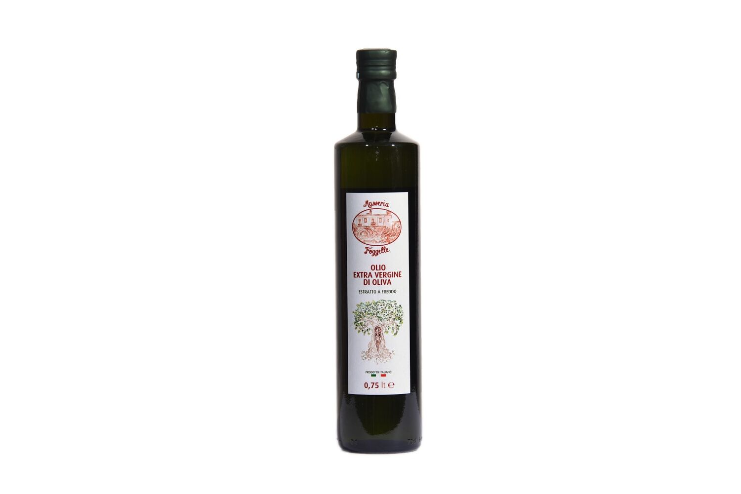 Extra virgin Olive oil from Puglia Cellina di Nardò variety 750 ml