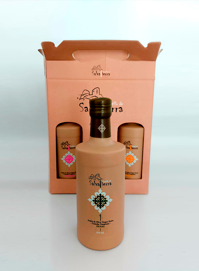 EVOO Castillo Salvatierra Picual Early Harvest 2022 500 Ml. Glass Bottle