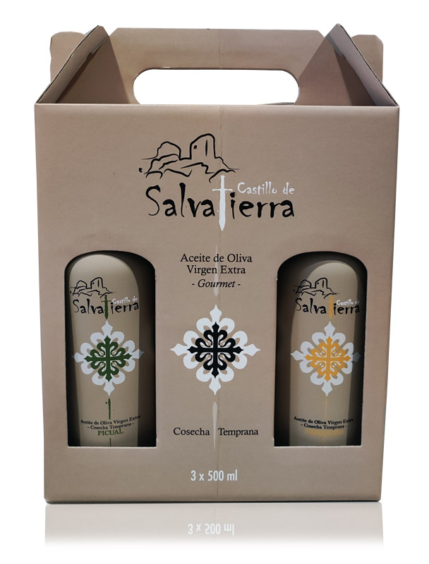 Box 3 bottles x 500 ml Castillo Salvatierra