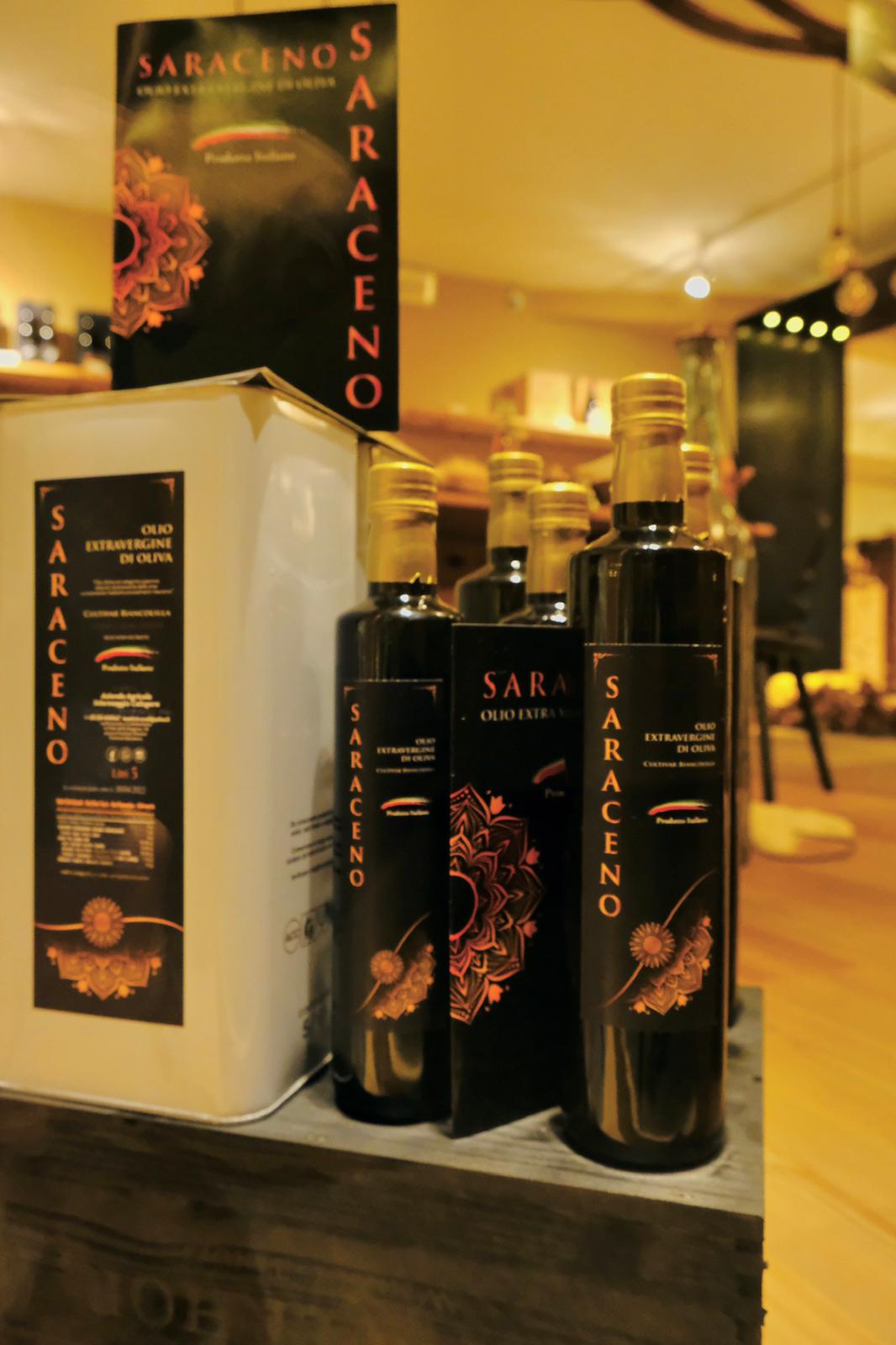 500 ml bottle of extra vergin olive oil. Cold extracted, biancolilla cultivar