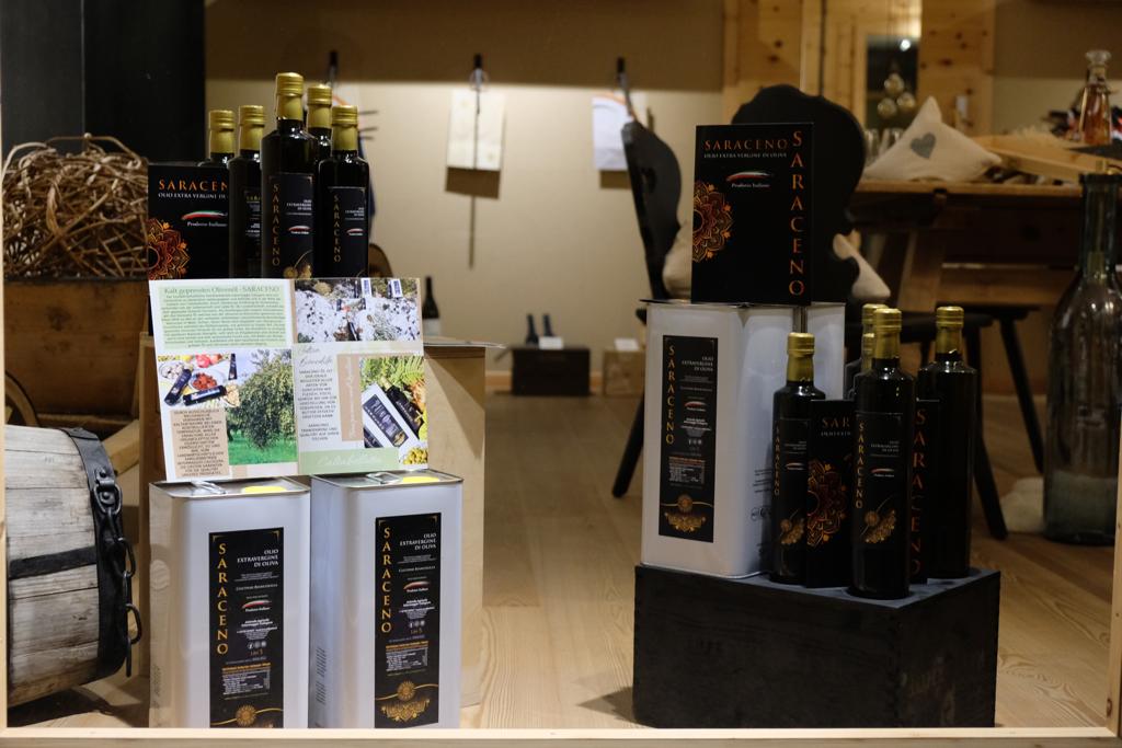 500 ml bottle of extra vergin olive oil. Cold extracted, biancolilla cultivar