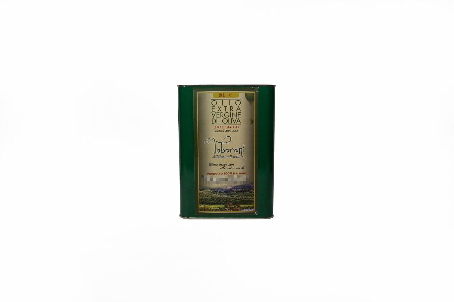 ORGANIC EVO OIL CERASUOLA MONOCULTIVAR – 100% ITALIAN 3L
