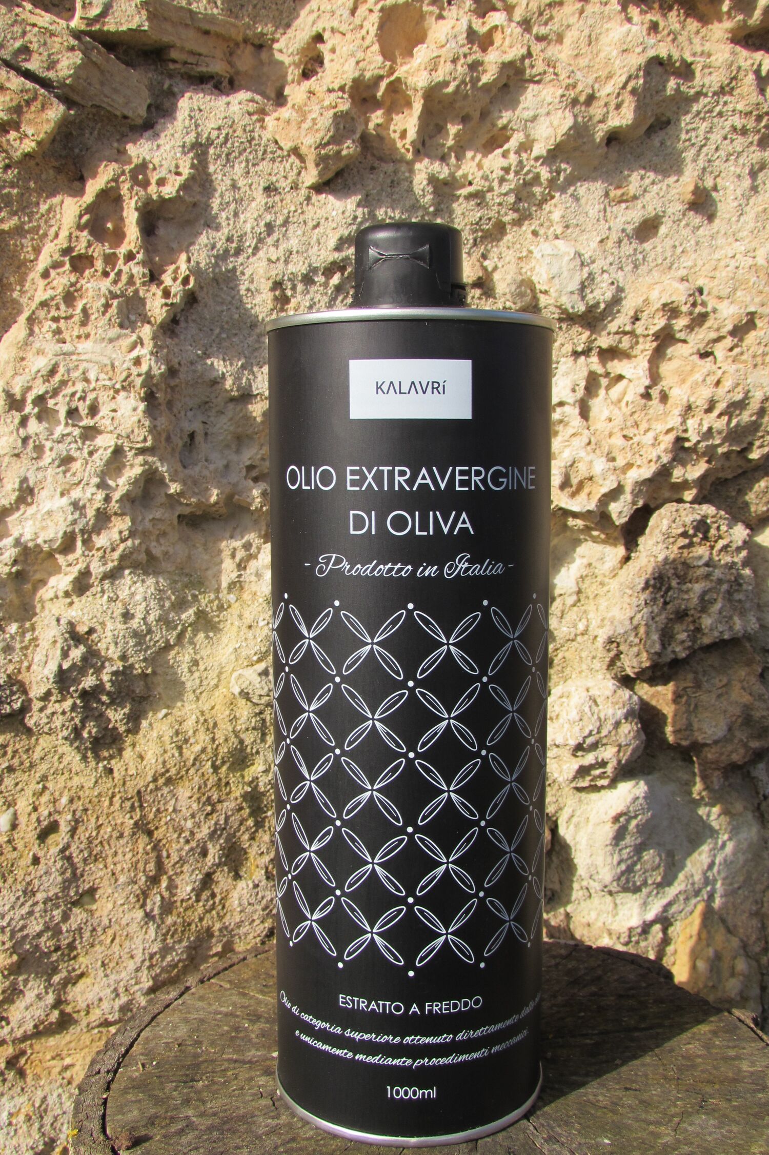 Extra Virgin Olive Oil - 1 liter can. Pack of 3 cans.