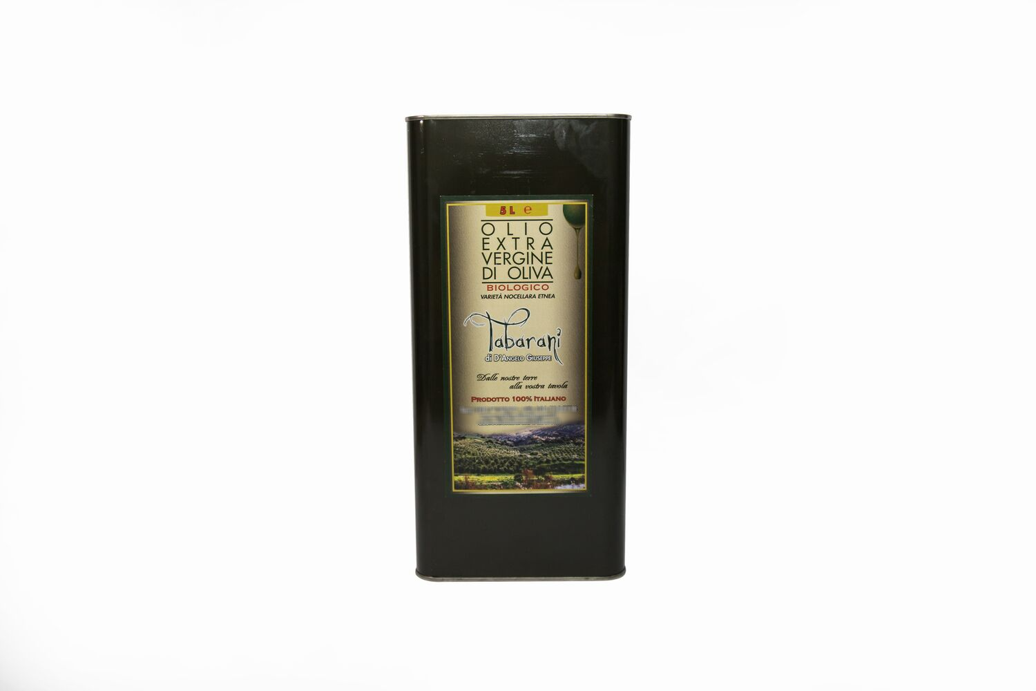 BIO MONOCULTIVAR EVO OIL OF NOCELLARA ETNEA – 100% ITALIAN 5L