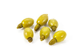 Green Olive Stuffed With Cucumber Varietiy Halkidiki - 220g Vac