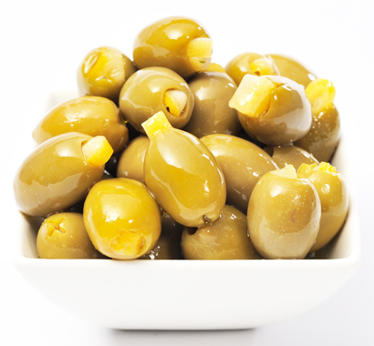 Green Olive Stuffed With Lemon Variety Chalkidiki - 220g Vac