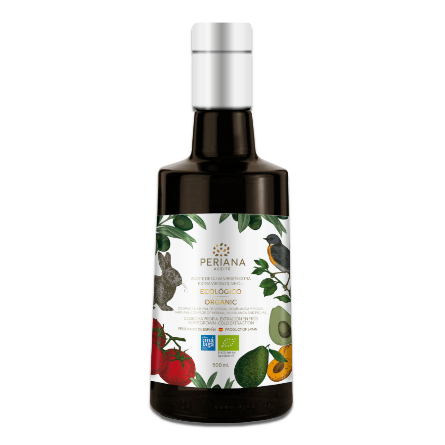 Organic Extra Virgin Olive Oil: HojiBlanco + Picual + Verdial 500Ml