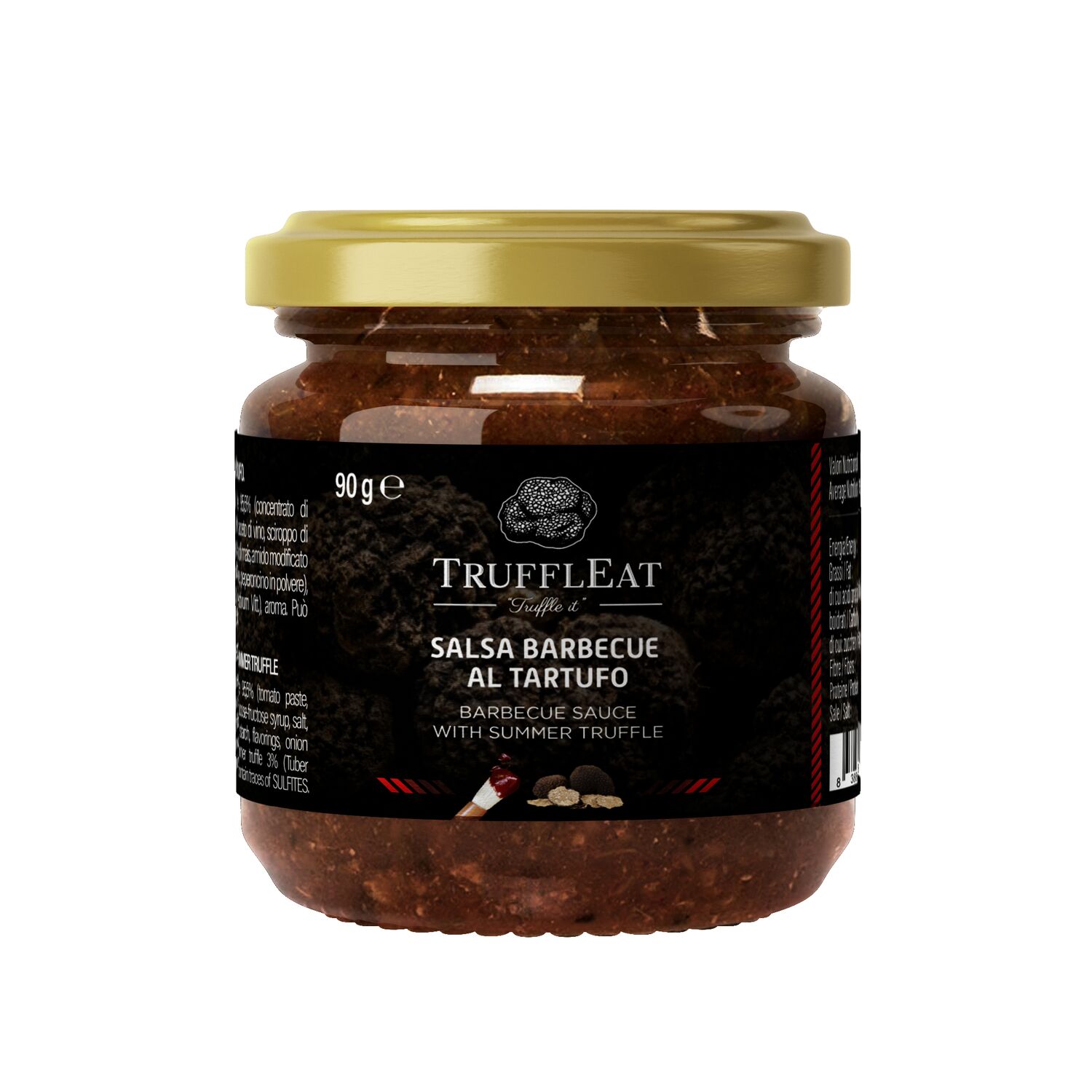 Black summer truffle barbecue sauce 80 gr - TrufflEat