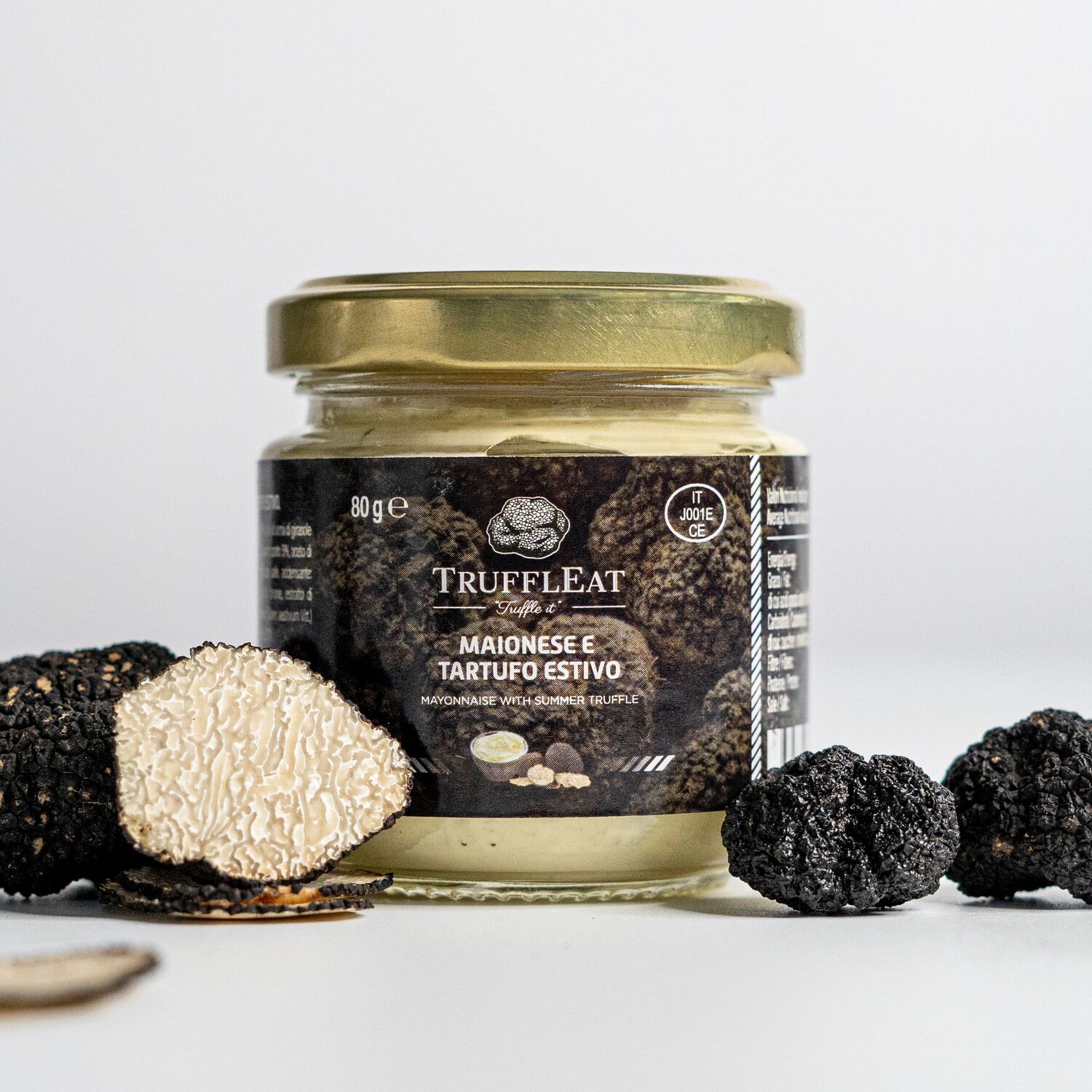 Mayonnaise and black summer truffle 80 gr - TrufflEat