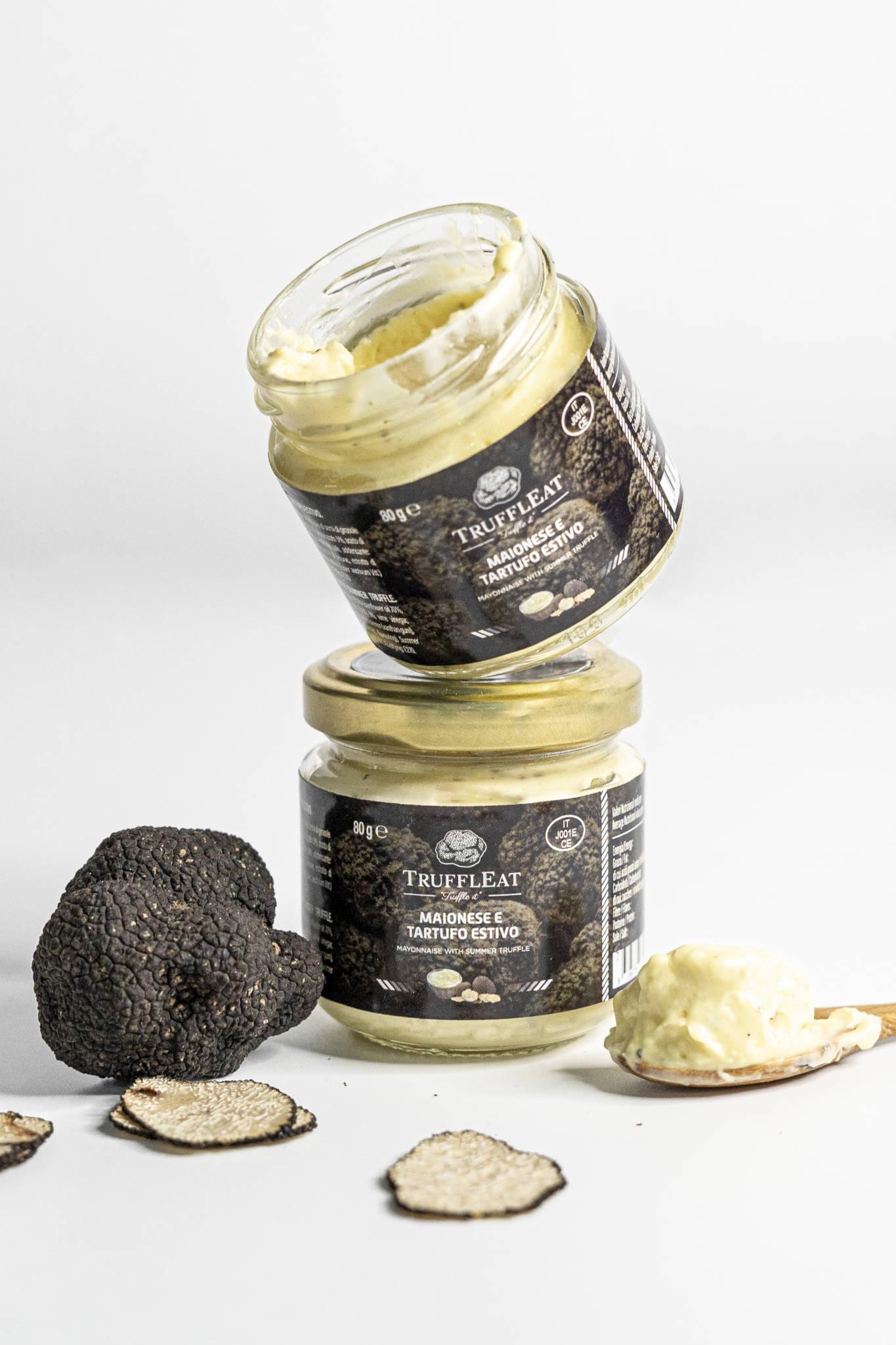Mayonnaise and black summer truffle 80 gr - TrufflEat