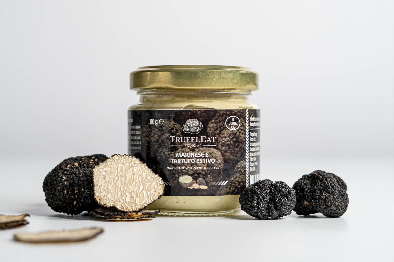Mayonnaise and black summer truffle 80 gr - TrufflEat