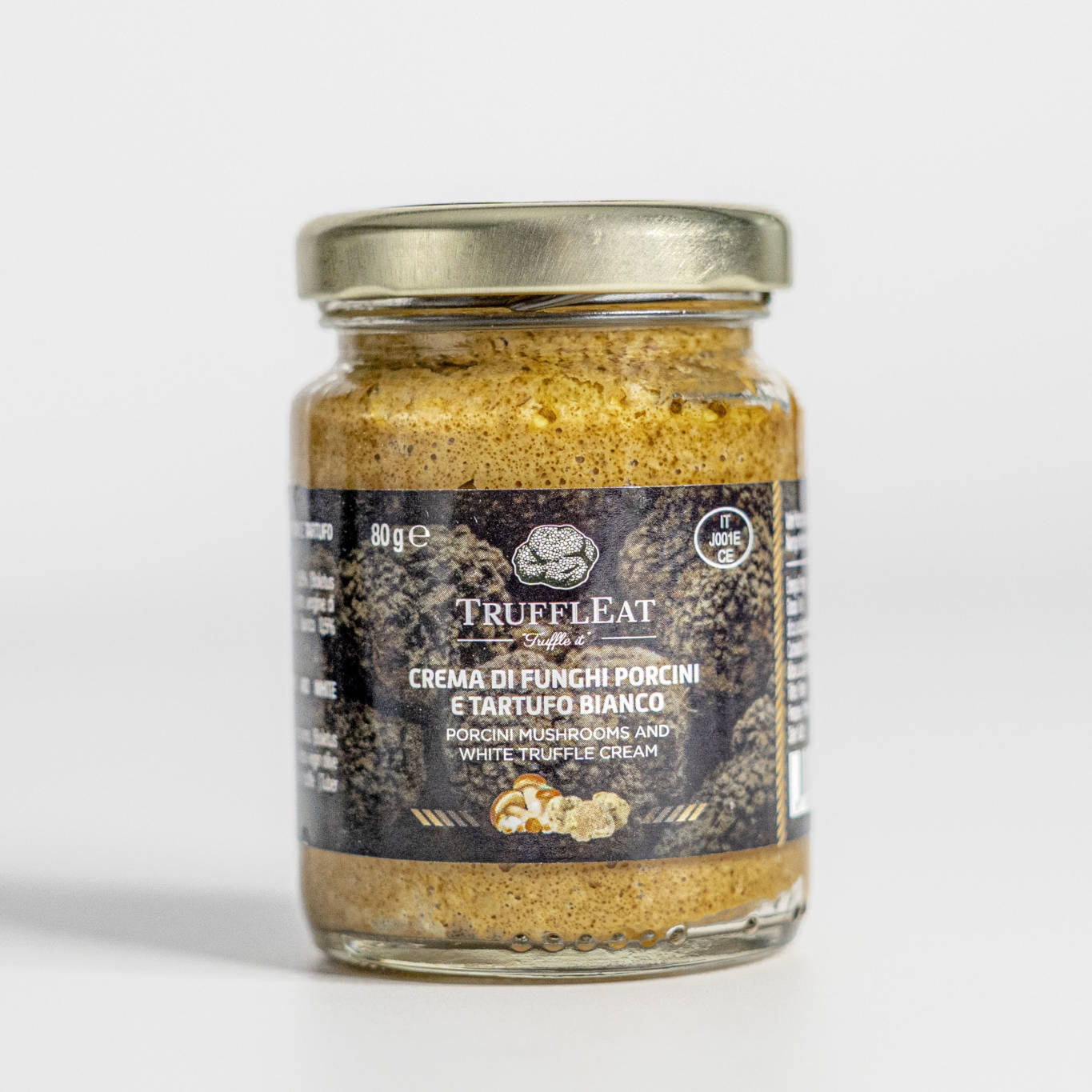 Cream of porcini mushrooms and white truffle 80 gr - TrufflEat
