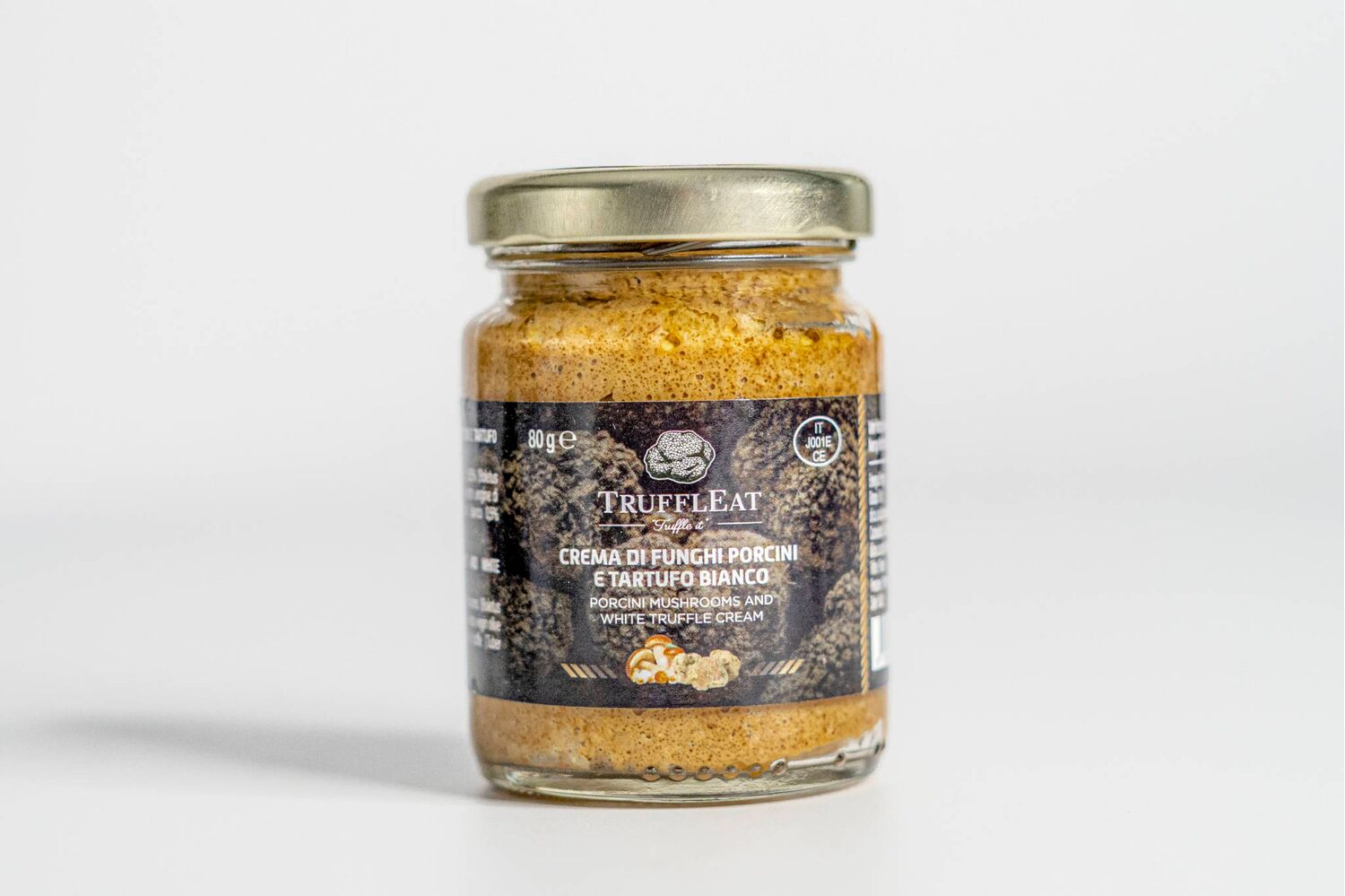 Cream of porcini mushrooms and white truffle 80 gr - TrufflEat
