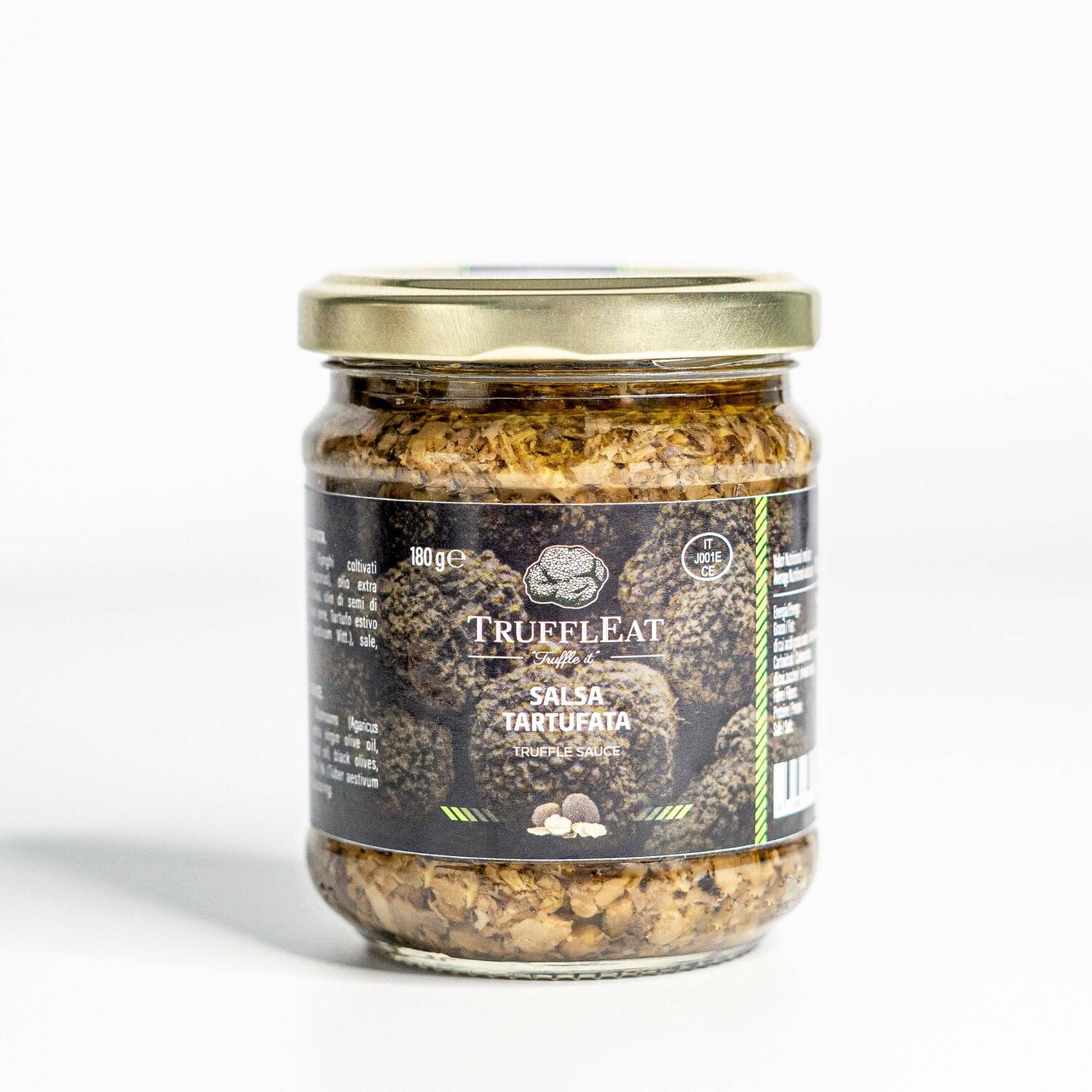 Truffled sauce with black summer truffle 180 gr - TrufflEat