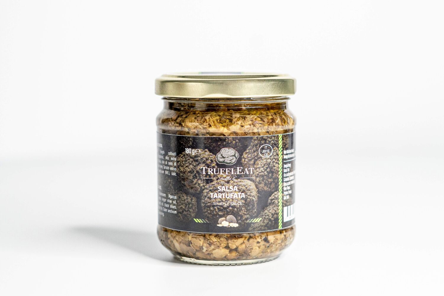 Truffled sauce with black summer truffle 180 gr - TrufflEat