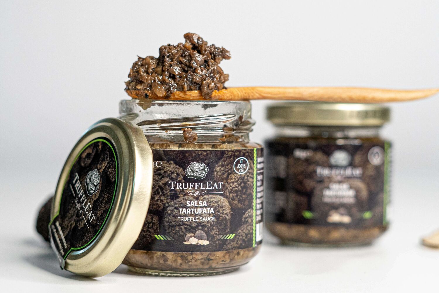 Truffled sauce with black summer truffle 80 gr - TrufflEat
