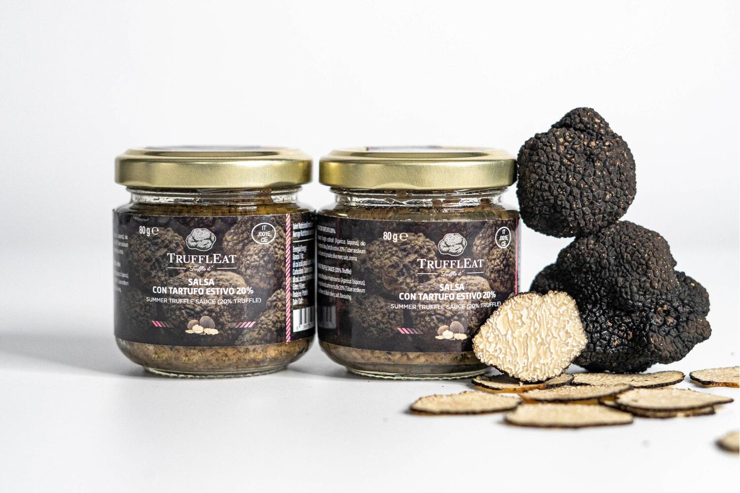 Truffled sauce with summer truffle 20% 80 gr - TrufflEat