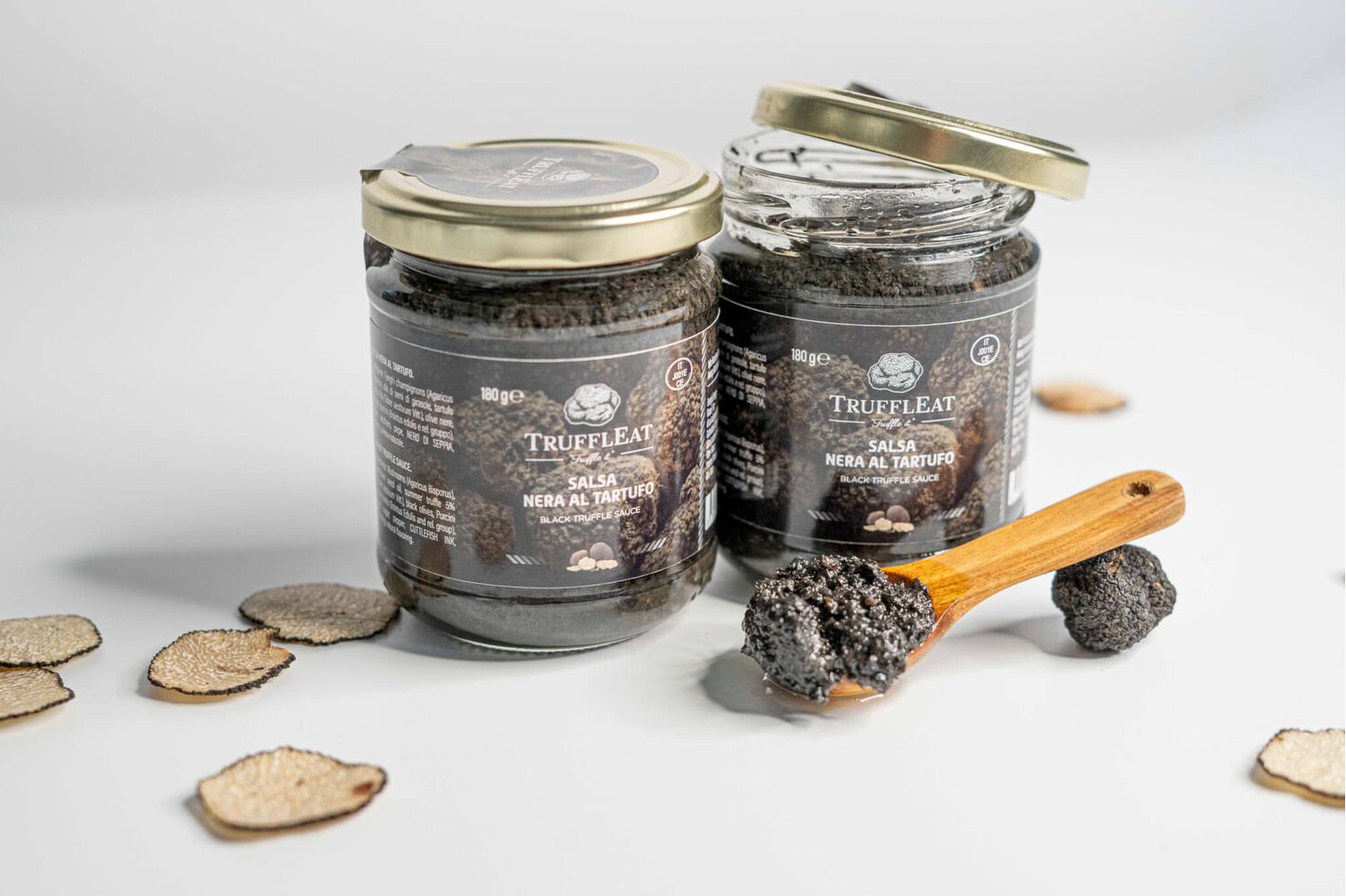 Black truffle sauce 180 gr - TrufflEat