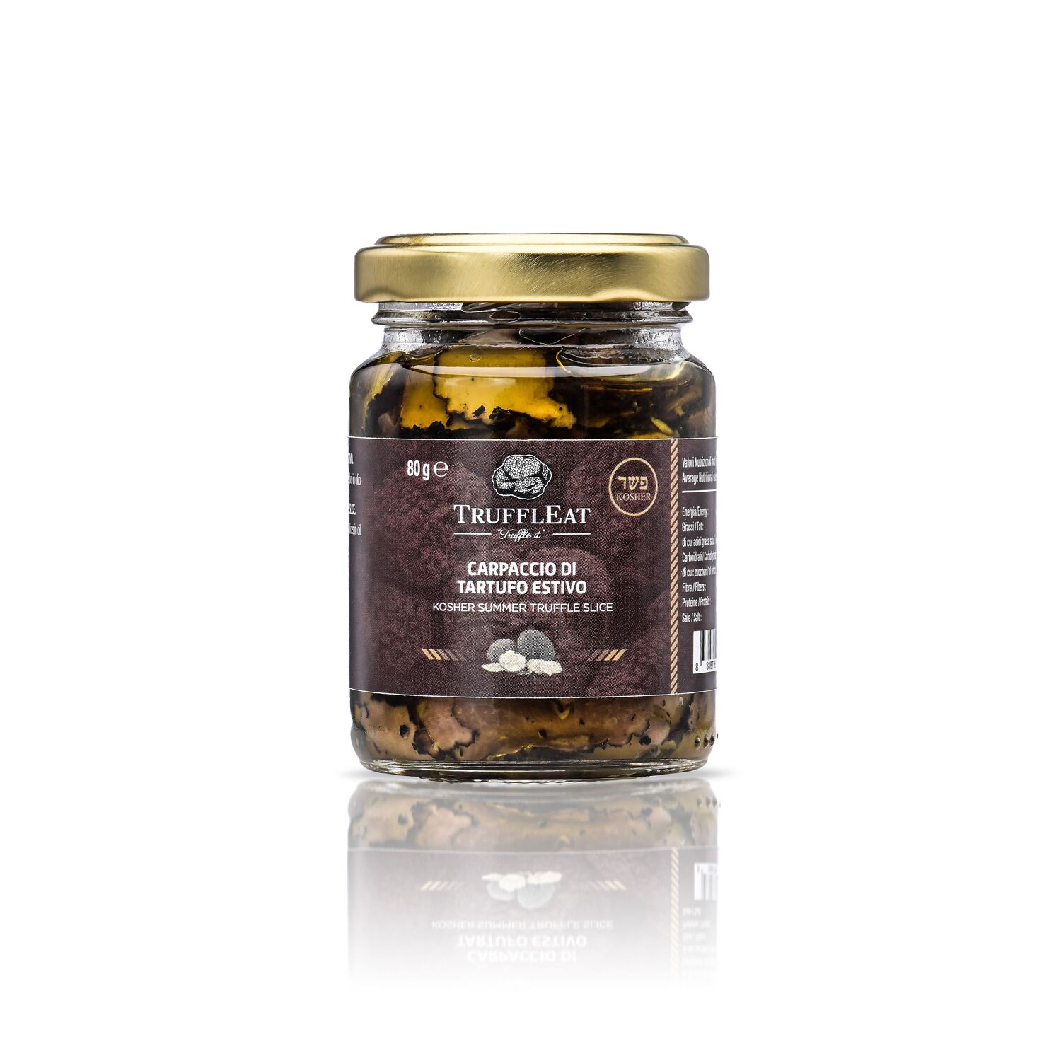 Kosher summer truffle carpaccio 80 gr - TrufflEat
